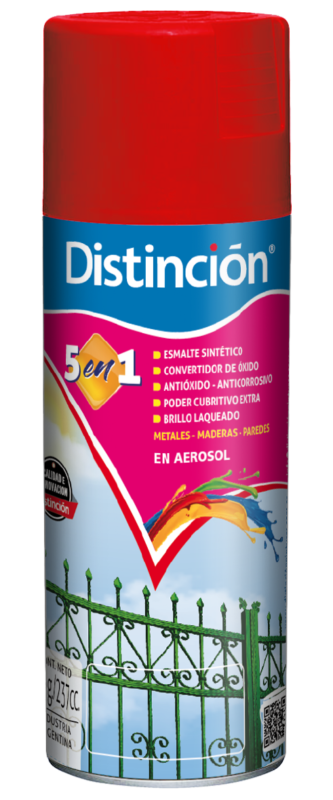 Esmalte Sintético 5 en 1 en Aerosol Distinción