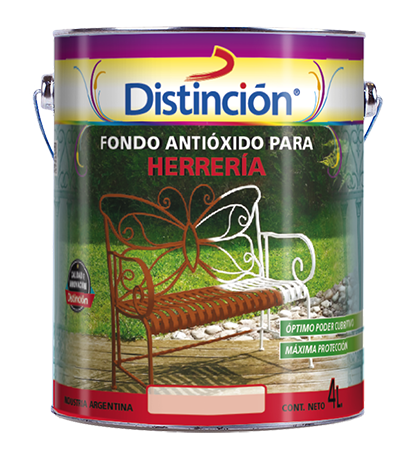 Fondo Antióxido para Herrería Distinción