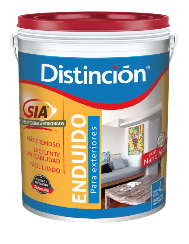 Enduido para Exteriores Distinción con Nano Arcillas