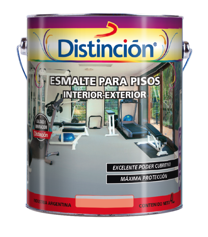 Esmalte para Pisos Interior Exterior Distinción