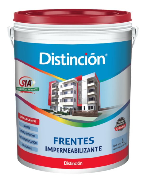 Impermeabilizante Distinción Frentes