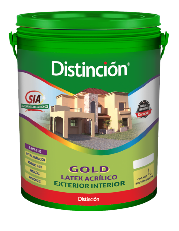 Látex Exterior Interior Distinción GOLD