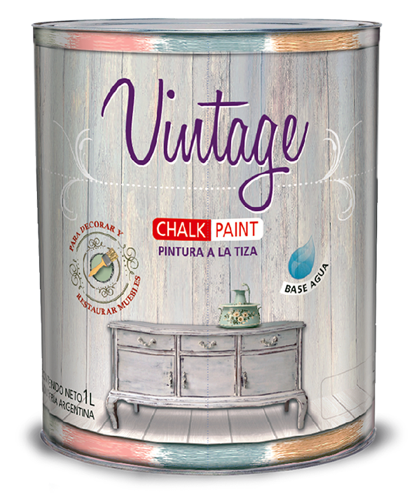 Pintura a la Tiza Vintage