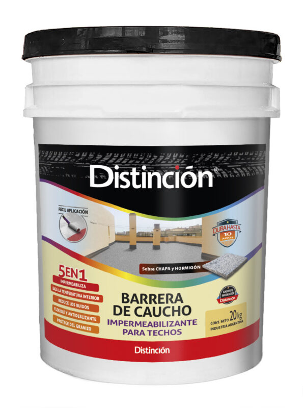 Impermeabilizante para Techos BARRERA DE CAUCHO